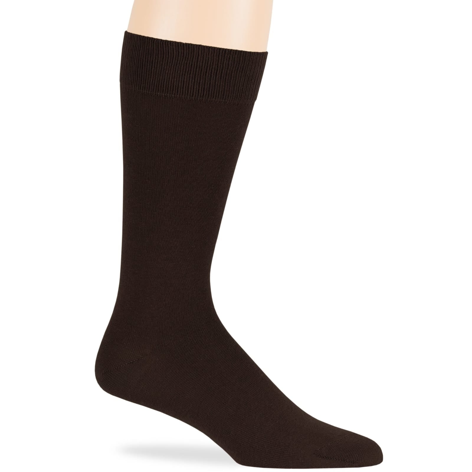 Men's Crew Socks Plain Black( Pack of 3 )